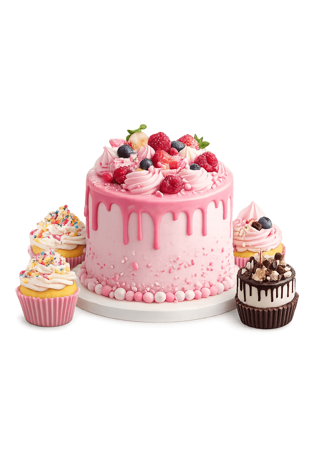 Delicious Strawberry Cake